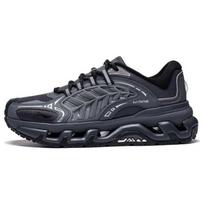 Li-Ning Mountain Color Comfortable Versatile Shock Absorbing Low Top Casual Shoes Women Casual Shoes Black AGCT360-2 35⅔ gray