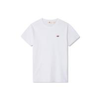 Levis Solid Color Casual Round Neck Short Sleeve T-Shirt Men Tops White A7850-0006 XL