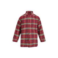 Levis Casual Plaid Long Sleeve Shirt Men shirts Red A0283-0000 L
