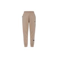 Nike Therma-Fit Elastic Waistband Cuffed Knit Joggers With Logo Men Joggers Khaki FB6893-247 XXL gray