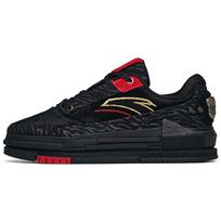 Anta Aotu Tiger Year Tiger Tiger Wind Thick Sole Trendy Low Top Skate Shoes Men Skate Shoes Black Red 912218065-8 42