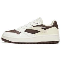 Anta Life Series Zero Feel Non-Slip Wear-Resistant Low-Top Sneakers Women sneakers White Brown 922318060-1 36.5