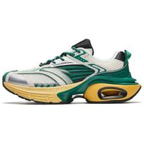 Anta AT958 Retro Sports Shock Absorbing Height Increasing Low Top Nitrogen Technology Running Shoes Men sneaker White Green 912425503-6 42.5 black