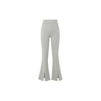 Nike Air High-Waisted Split Solid Color Tight Flare Casual Pants Women bottoms Dark-Gray Photon-Gray FN1892-063 S