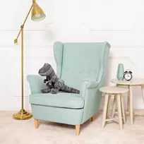 Pliušinis Dinozauras, Minkštas Žaislas, 70 Cm, Pilkas, Deno