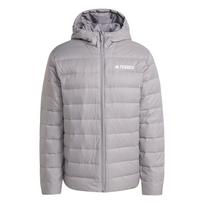 Adidas Essentials Terrex Multi Light Water-Resistant Outdoor Windproof Warm Hooded Zipper Down Jacket Men Jackets KB2174 S