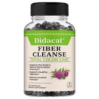 Fiber Supplement Lose Weight Detoxification Promotes Overall Health 120 Capsules 120 Capsules