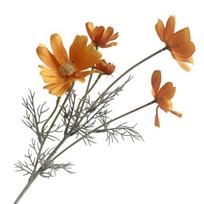Artificial Cosmos Bipinnatus UV Resistant Fake Silk Galsang Flower Home Office Wedding Party Indoor Outdoor Faux Bloom Decoration