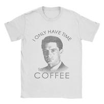 Twin Peaks  T Shirt Men's  100% Cotton Vintage T-Shirts Crew Neck  Tees Short Sleeve Clothes Gift Idea - Men's Summer Cotton ... S įvairiaspalvis