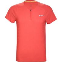 Nike Court Dri-FIT ADV Slam Logo Print Crew Neck Short Sleeve T-Shirt Men Tops Red DX5523-850 M
