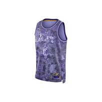 Nike x NBA LeBron James Los Angeles Lakers 22/23 Dri-FIT Swingman marškinėliai 'Violetiniai' Vyriški FD4093-580 M