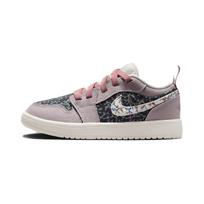 Air Jordan 1 Low ALT SE PS Floral Kids Sneakers Purple Platinum-Violet Anthracite FJ3446-001 29.5