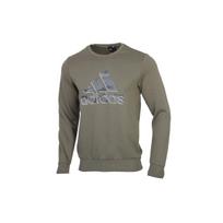 Adidas MH GFX Sweatshirt with BOS Knit Long Sleeves Men Tops Army-Green GH4413 S