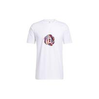 Adidas Mic Rose Basketball Sports Short Sleeve Tee Men Tops White GQ1361 XXL