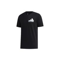 Adidas MH GFX T Bos Logo Print Sports Crew Neck T-Shirt Men Tops Black GH4419 L