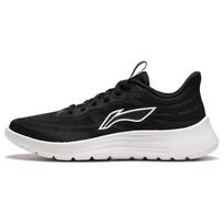 LiNing Lightweight Series Comfortable Simple Shock Absorbing Durable Low Top Running Shoes Women sneaker Black ARSU022-2 39 black
