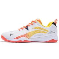 Li Ning Audinys Sintetinė Oda Smūgius Sugerianti Neslystanti Atspari Dilimui Žemi Sportbačiai Unisex Sportbačiai Balti Raudoni Geltoni APTT005-2 39⅔