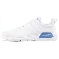 Anta Treading Star Leather Sports Shoes Shock Absorbing Non-Slip Wear-Resistant Lightweight Low-Top Casual Shoes Men Sneakers White Gray 91915584-5 42 white