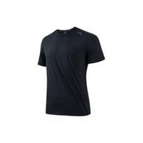 Anta Pure Color Ice Skin Running Sports Short Sleeve T-Shirt Men Tops Basic-Black 152335108-3 L