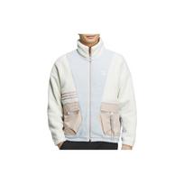 Adidas Neo Color Block Casual Long Sleeve Jacket Unisex Jacket Blue White IK3434 XL