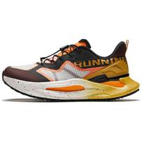 Anta Comfortable Non-Slip Shock Absorbing Low-Top Running Shoes Men Sneakers White Black Orange 112425571-1 41 black