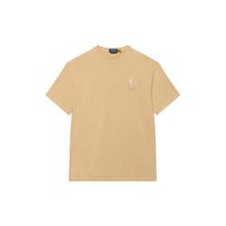 Polo Ralph Lauren Solid Color Big Pony Embroidered Casual Crew Neck Short Sleeve T-Shirt Men Tops Beach-Beige MNPOTSH1N822176-250 S