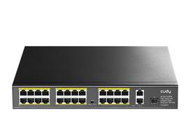 Cudy FS1026PS1 network switch, unmanaged Gigabit Ethernet (10/100/1000), Power over Ethernet (PoE), black
