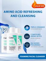 CeraVe [Mini] Hydrating Facial Foam Cleanser 30ml*3