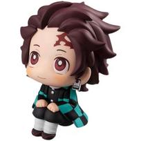 Anime Demon Slayer Kamado Nezuko Figure 9CM Cute Car Ornament PVC Model Toy Christmas Gift for Kids In Stock beige