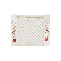 Mesh Storage Bag Hook And Loop Style Wall Mounted Mesh Bag with Cartoon Calf Print Organizer for Kitchen Bathroom S