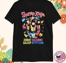 Collection Shonen Knife Sweet Melodies Sharp Attitude T-shirt S to 5XL PA358 Unisex T-Shirt L