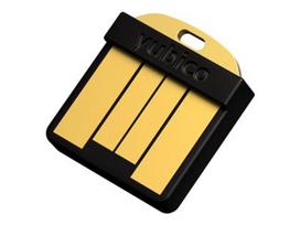 Yubico Security key 5060408461457 / YubiKey 5 Nano S Gold on Black