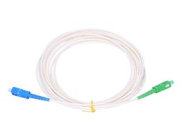 Extralink PATCHCORD SC/UPC-SC/APC SM G.657B3 SIMPLEX 3.0MM 15M LSZH EASY FLEX - Cable - Single-mode fiber digital audio cable White 15m