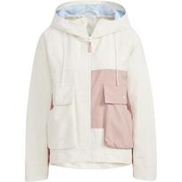 Adidas Neo Gsg Color Block Hooded Long Sleeve Jacket Women Jackets Purple Pink HM7438 L