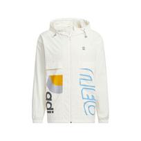 Adidas Neo Sports Knit Letter Hooded Jacket Men Jackets Pink White HS8849 XXL