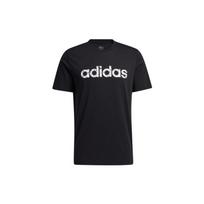 Adidas Neo Logo Print Sport Crew Neck T-Shirt Men Tops Black H45109 XL