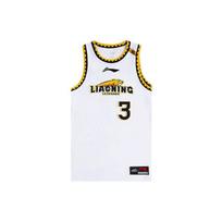 Li-Ning CBA Alliance Edition Basketball Vest 2021-2022 Season Liaoning Team Zhao Jiwei No. 3 Home Men Tops White AAYR639-1 M