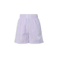 Nike Sportswear Essential Solid High-Waist Loose-Fit Woven Shorts Women Bottoms Mist-Purple DM6740-511 M white