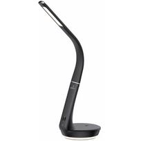 Hawk Stalo lempa HW-LAMP02, 4.5W, 10W belaidis įkrovimas, 2 LED lempos, lankstus rankos, juoda
