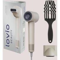 Lovio plaukų džiovintuvas LVHD001BE, 1600W, 2 greičiai, 4 šilumos nustatymai, 1 antgalis, 1.8m laidas, automatinis išjungimas
