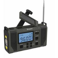Hawk Nešiojamas rankinė radijas HWRDI420GN, FM/AM, 4W, USB-C įkrovimas, žibintuvėlis, SOS funkcija
