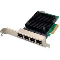 Digitus tinklo adapteris DN-10136, 2.5Gbps, 10/100/1000/2500Base-T x 4, PCIe 2.1, 1 x RTL8125B