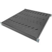 Digitus Rack lentyna DN-97647, 48.2cm, 50cm, 4.45cm, 1U, juoda, tvirtinimo bėgiai 500-780mm