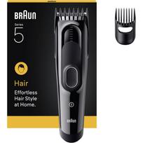 Braun plaukų kirpimo mašina HC5510, 9 ilgio žingsniai, 50 min, NiMH, juoda
