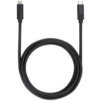 Targus USB-C kabelis, ACC928GLX, 2 m, 5Gbps, 3 A, 60 W, juodas, 2x24 pin USB-C vyriški jungtys