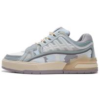 Li Ning Millennium Era Low-Top Skate Shoes Women Shoes Blue Gray AZGS010-3 36⅓