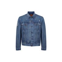 Levis Distressed Denim Jacket Men jackets Denim-Blue 72334-0554 XS