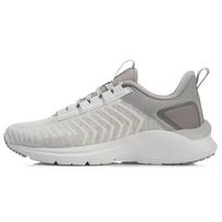 Li Ning Fabric Shock Absorbing Non-Slip Durable Lightweight Low-Top Running Shoes Unisex sneaker White Gray ARHR149-4 44⅓ white