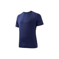 Anta Running Series Solid Color Ice Skin Short Sleeve T-Shirt Men Tops Chaos-Blue 152335108-1 L