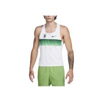 Nike Oregon Track Club Singlet Running Dri-Fit ADV Vest White/Green Men Streetwear DR5812-100 XL